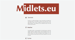 Desktop Screenshot of midlets.eu